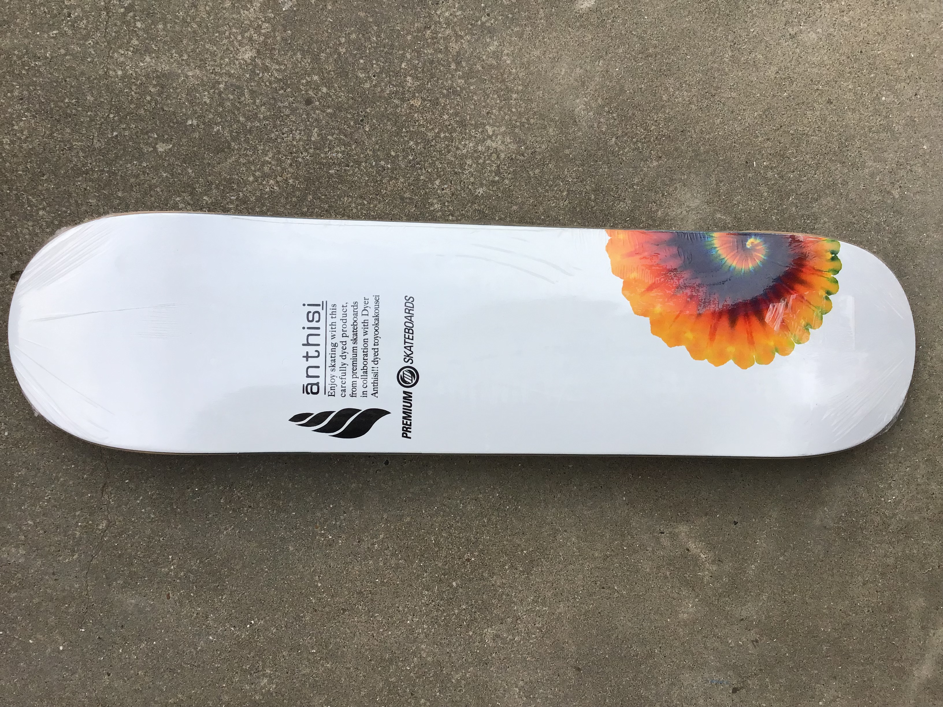 PREMIUM SKATEBOARDS WHITE OUT 7.25インチ プレミアム スケートボード